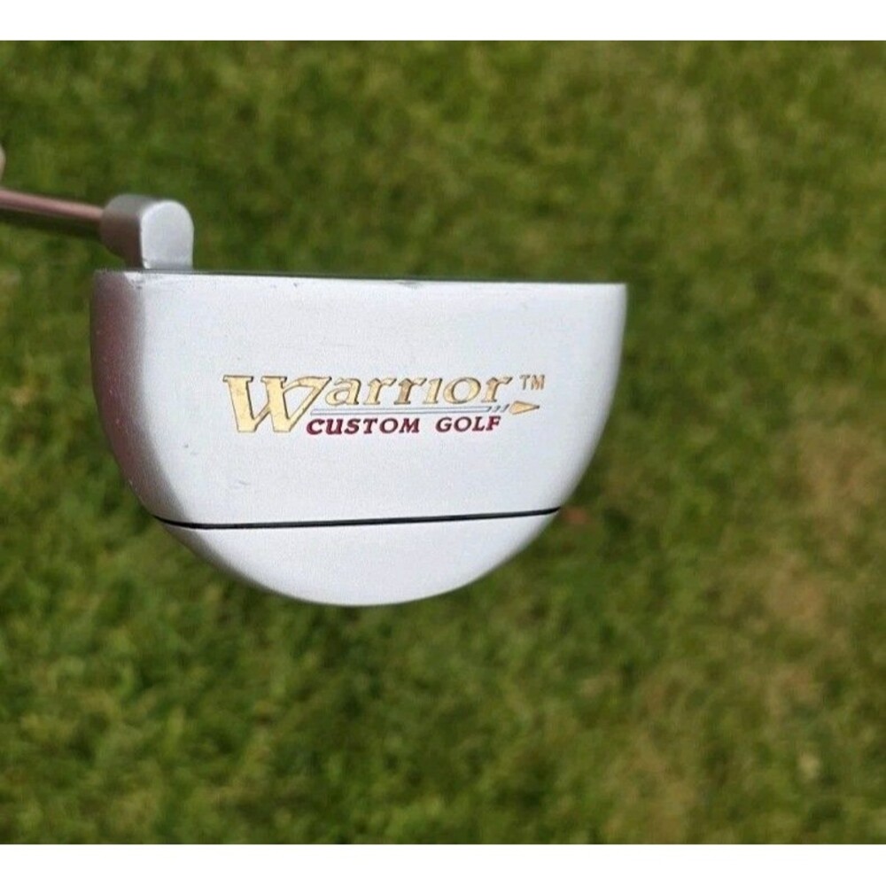 Warrior Custom Golf Putter Left Handed 35.5" Excellent Condition With Headcover - Picture 1 of 16
